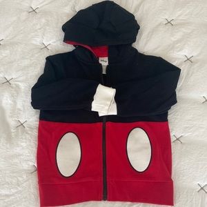 Mickey Mouse hoodie with ears size 5T Disney